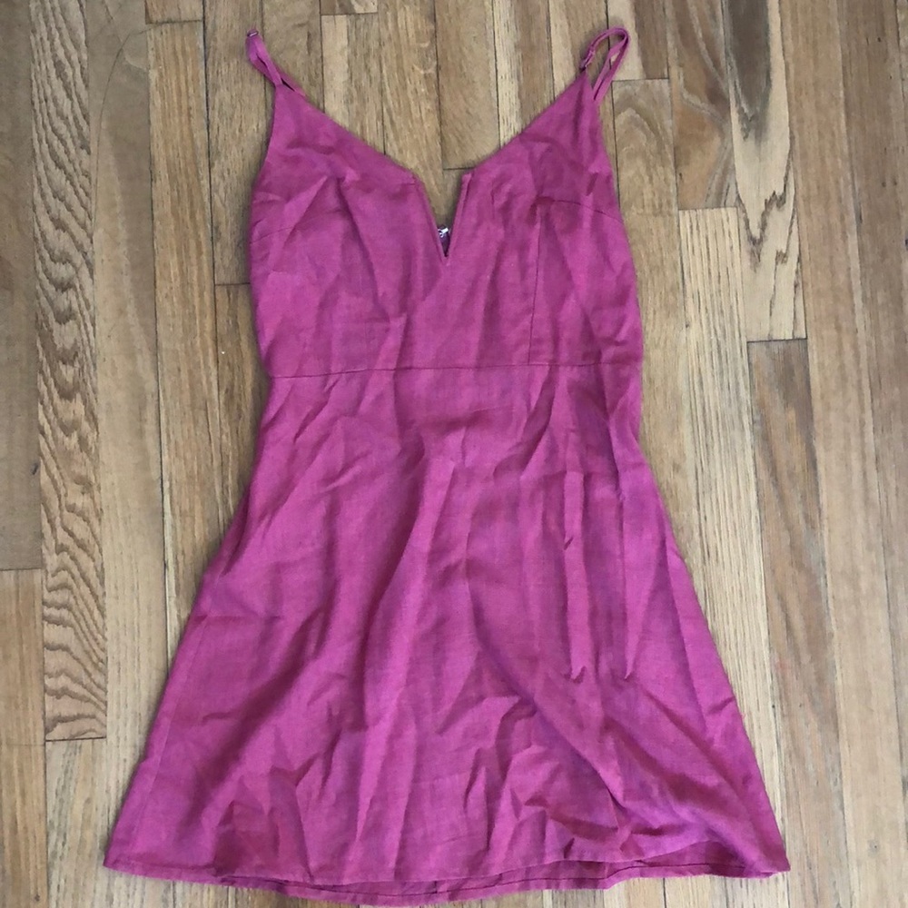 v neck summer dress